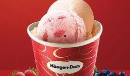 哈根达斯单品吃瓜杯,冰爽夏日，尽享美味与乐趣
