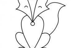 狐狸吃瓜绘画简笔画,趣味简笔画中的寓言故事