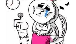 吃小瓜拉肚子搞笑